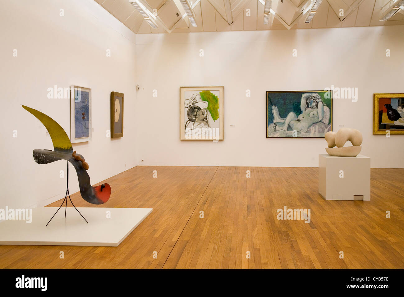 L'Europe, Suisse, Zurich, Kunsthaus, musée d'art, avec différentes œuvres d'art et d'paintigs de Pablo Picasso Banque D'Images