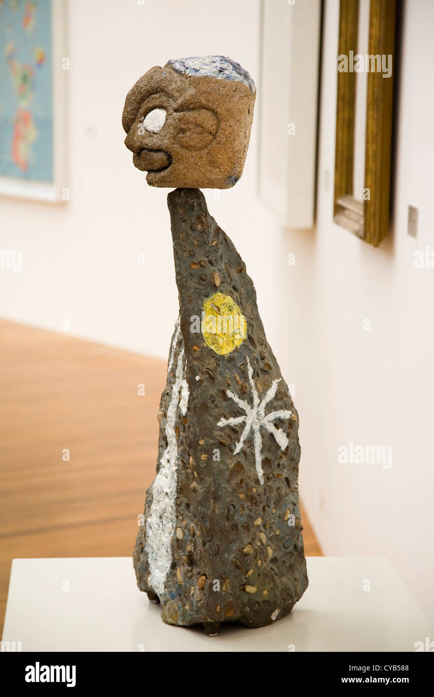 L'Europe, Suisse, Zurich, Kunsthaus, musée d'art, grand personnage, sculpture de Joan miro, 1955-1956 Banque D'Images