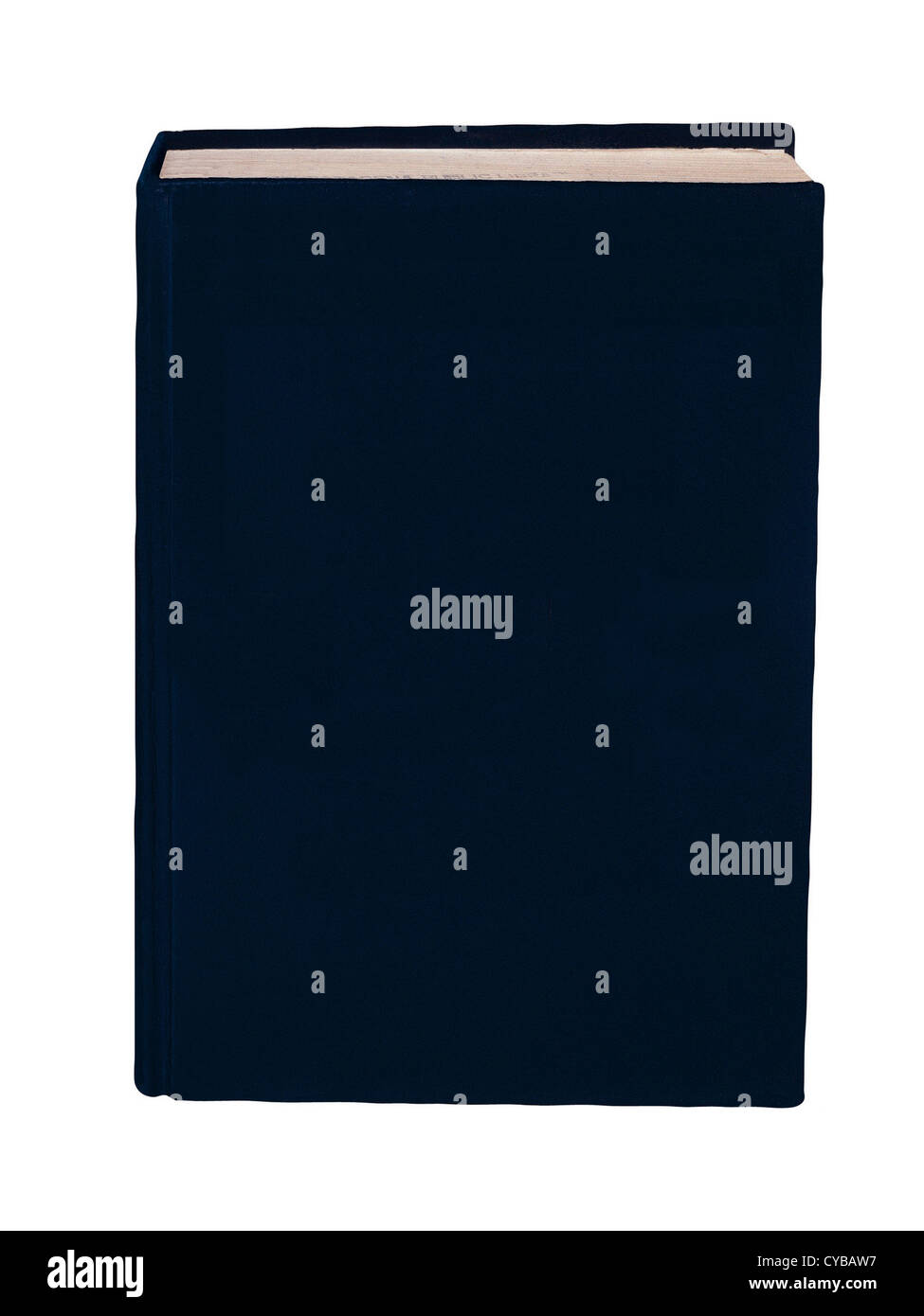 Livre relié en blanc Banque D'Images