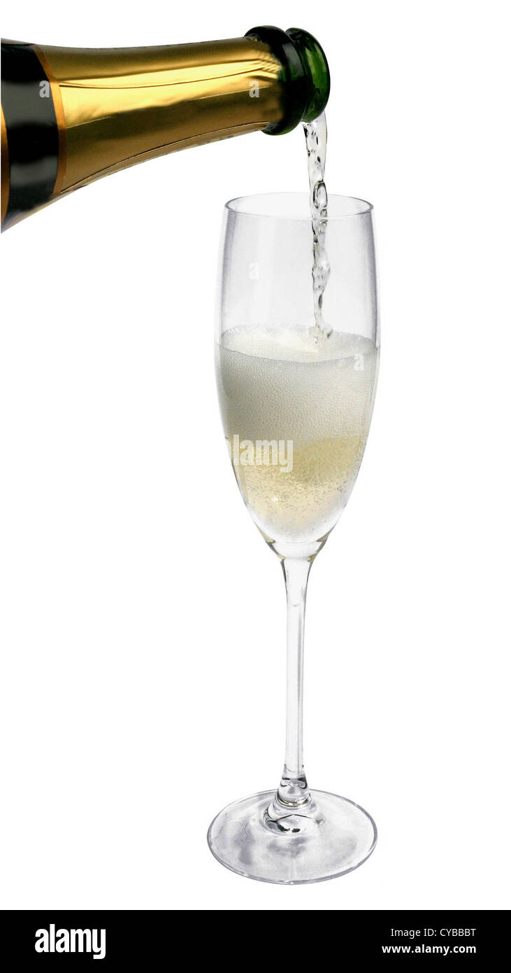 Célébration au champagne Banque D'Images