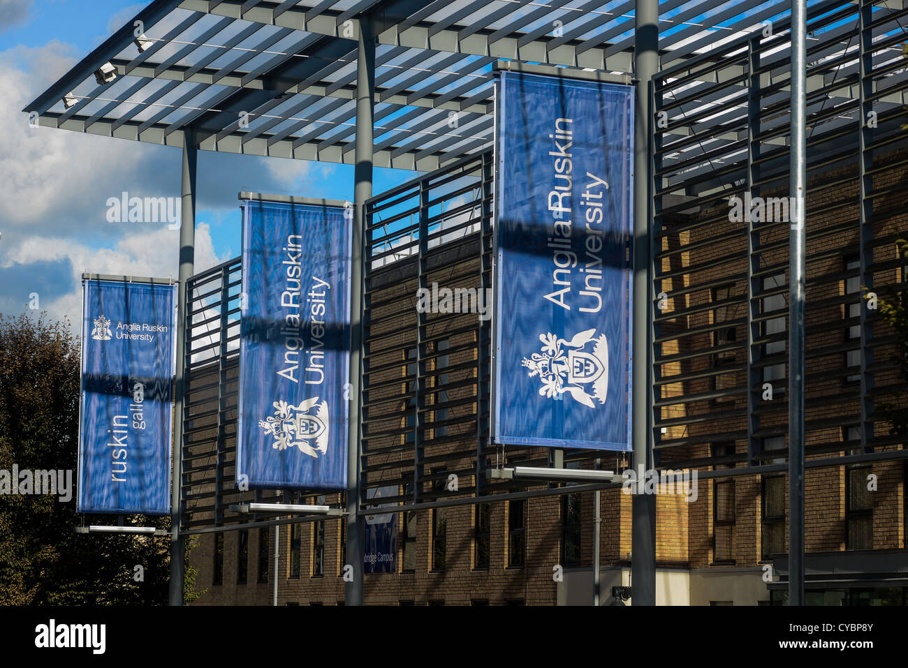 Anglia Ruskin University à Cambridge, en Angleterre. Banque D'Images