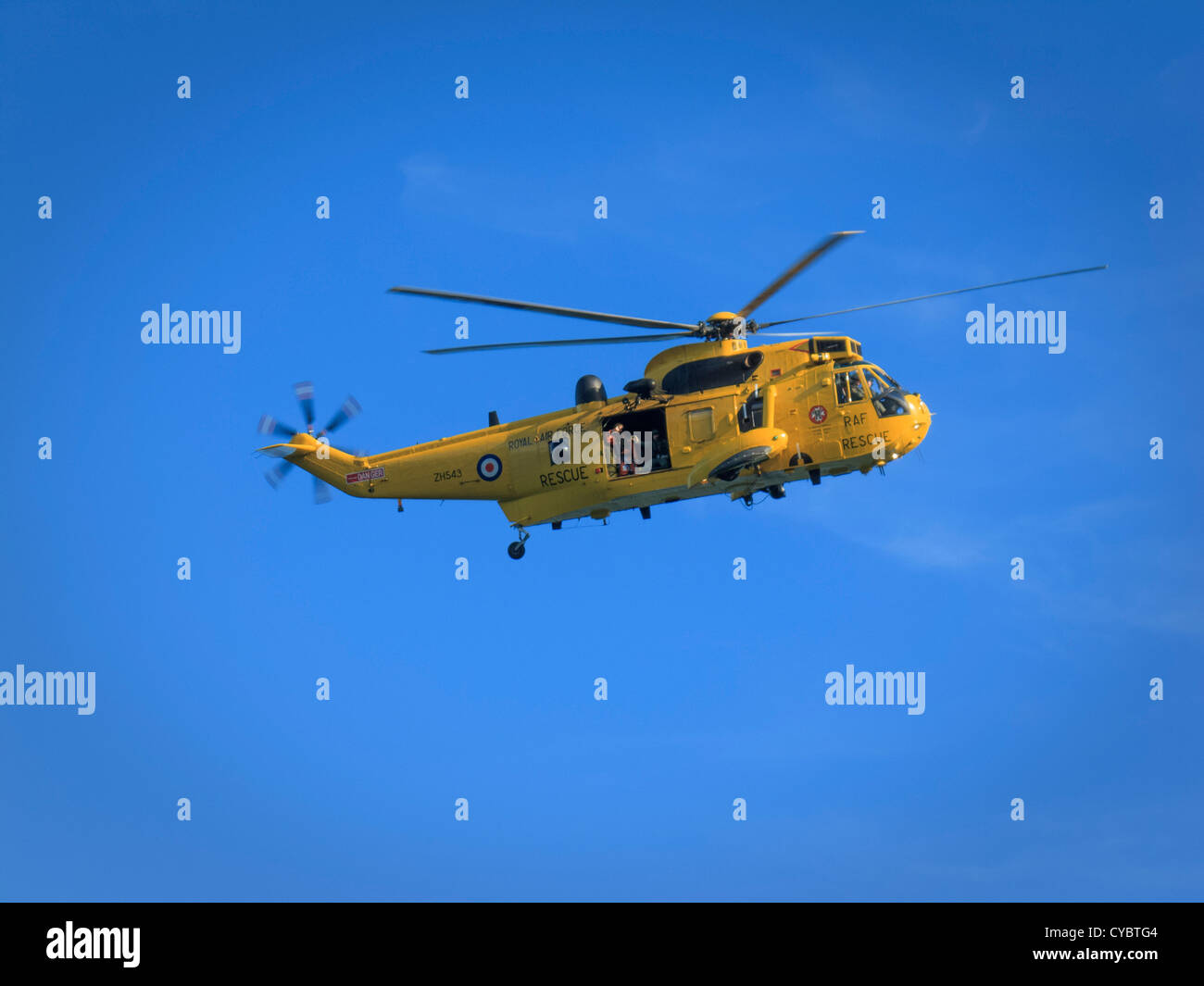L'hélicoptère Sea King Banque D'Images