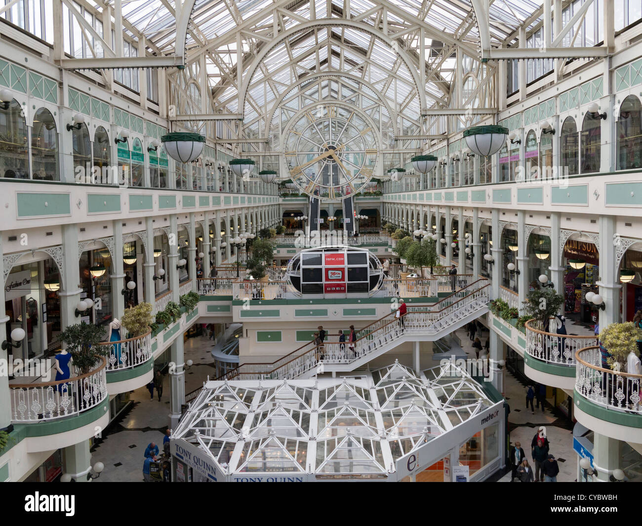 Le Stephen's Green Shopping Centre, Dublin, Irlande Banque D'Images