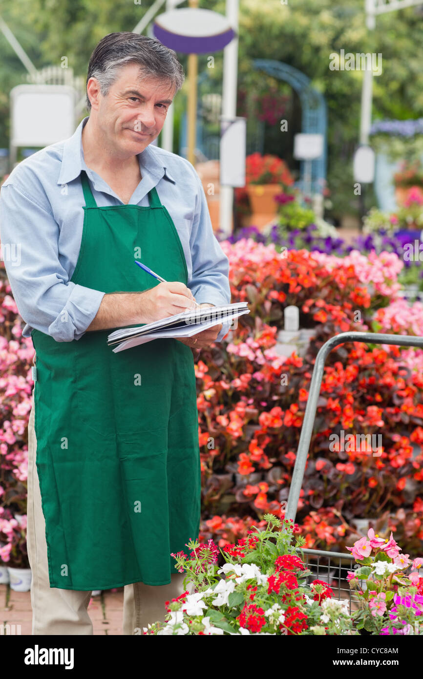 Sous la prise de notes Banque D'Images