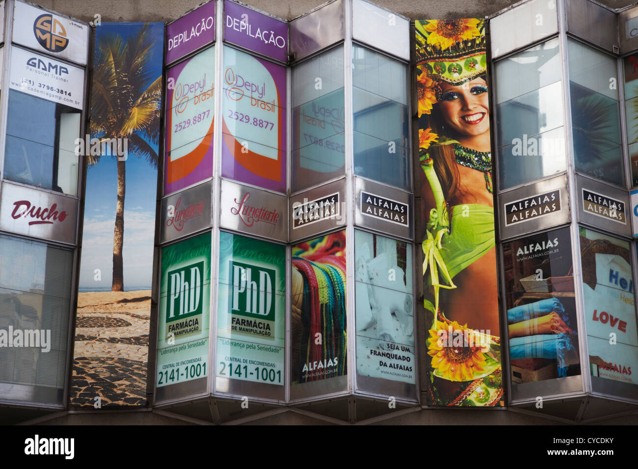 Shopping Mall, Leblon, Rio de Janeiro, Brésil Banque D'Images