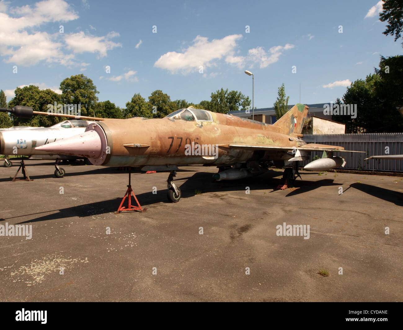 MiG-21 de la force aérienne tchèque 7705 Banque D'Images