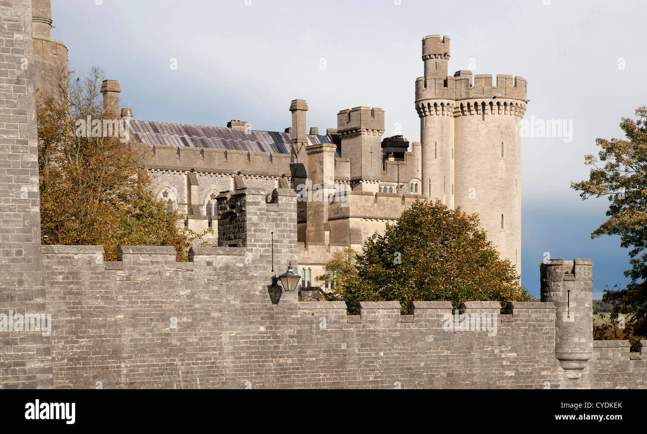 Château d'Arundel West Sussex Banque D'Images