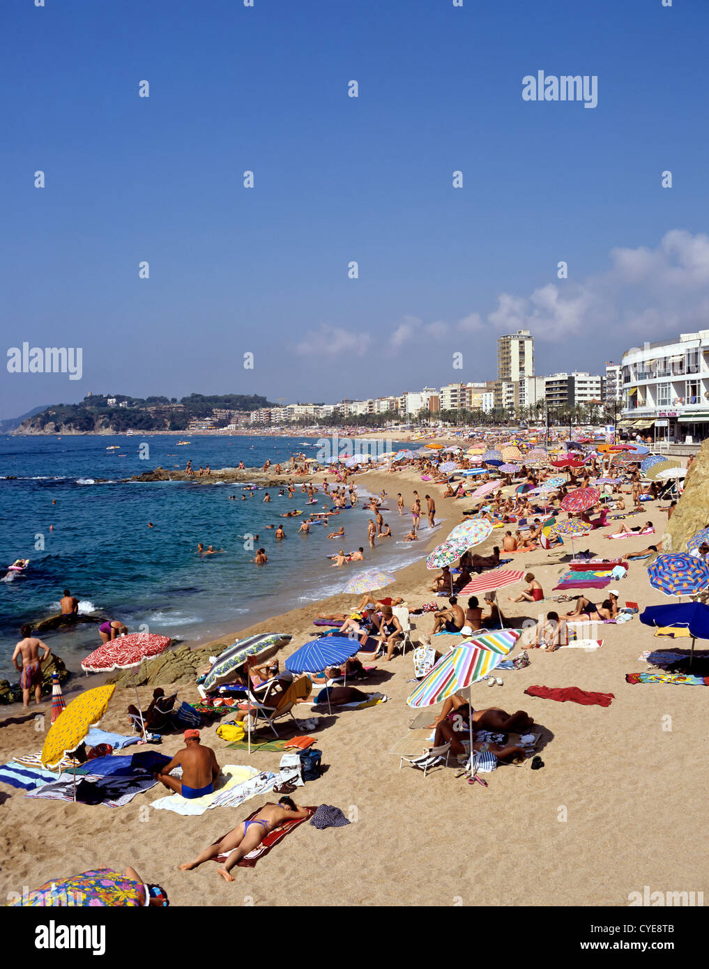 8356. Lloret de Mar, Costa Brava, Espagne, Europe, Banque D'Images