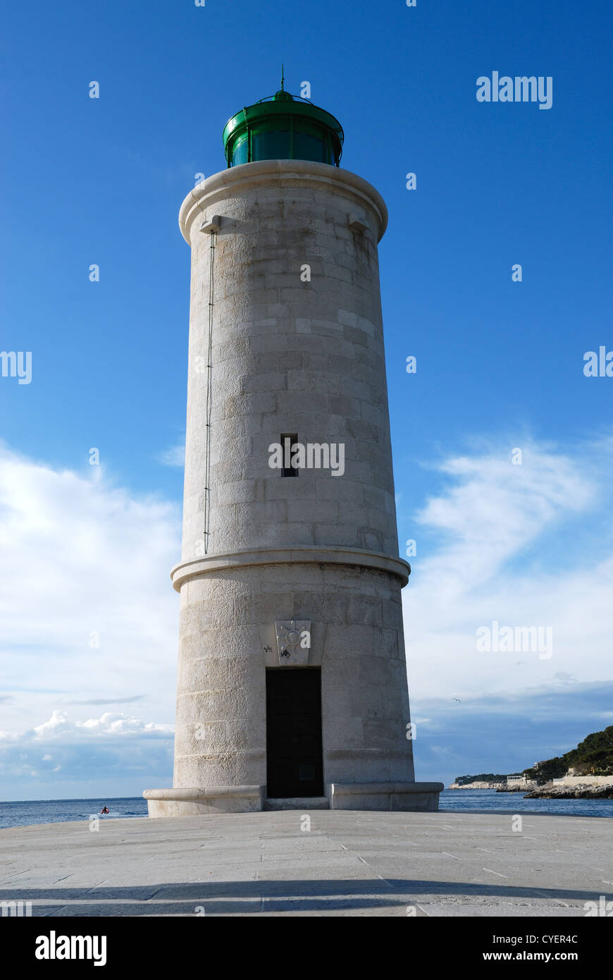 Le phare de Cassis Banque D'Images
