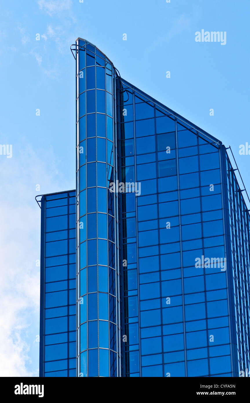 Gratte-ciel moderne en verre Oslo Norvège Banque D'Images