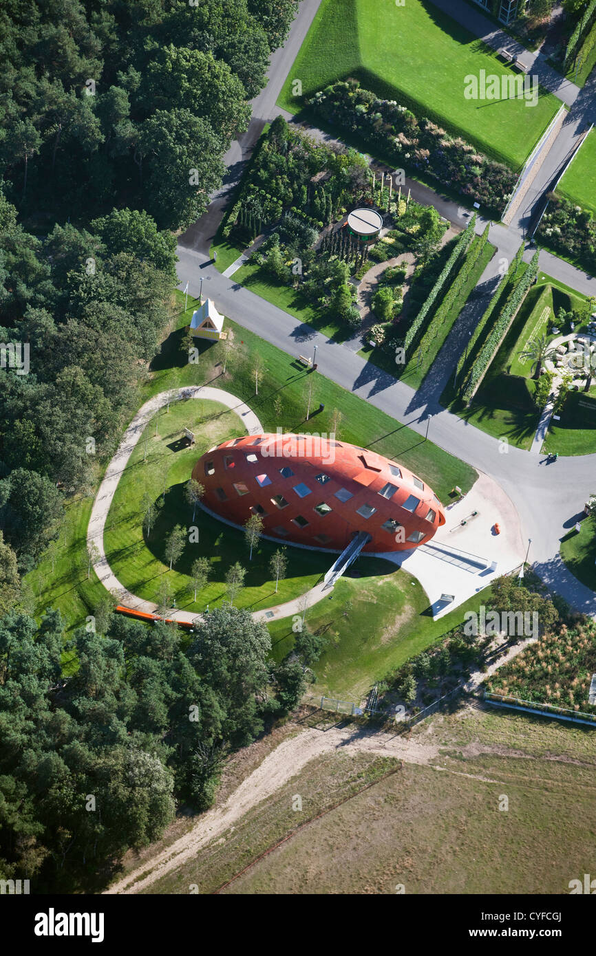 Les Pays-Bas, Venlo, FLORIADE, le monde Horticultural Expo 2012, antenne. Pavilion appelé Mon Green World. Banque D'Images
