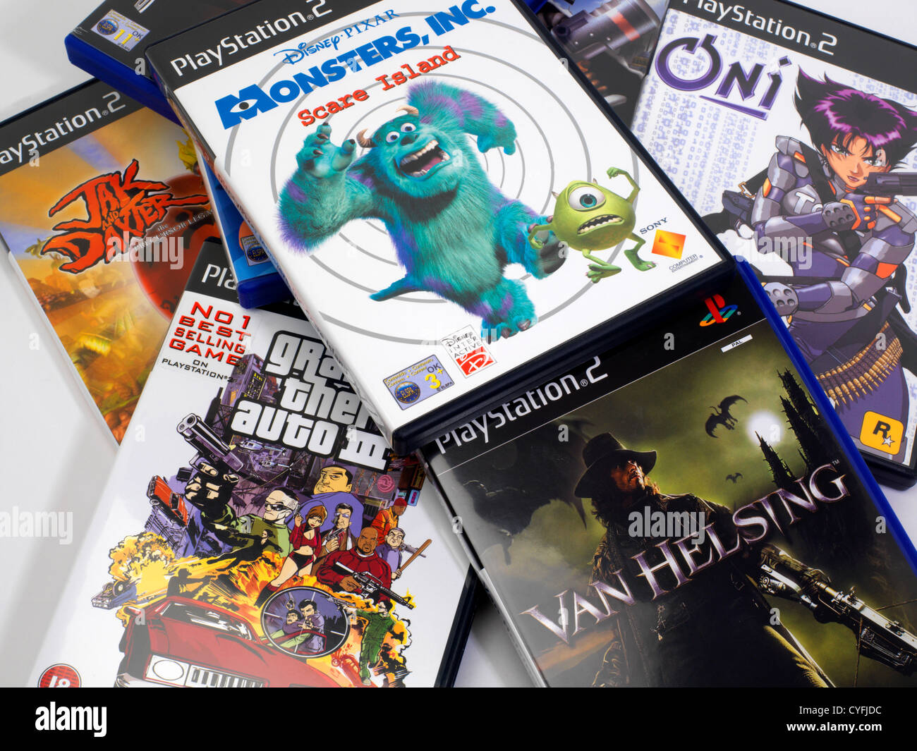 Playstation 2 games Banque de photographies et d'images à haute résolution  - Alamy