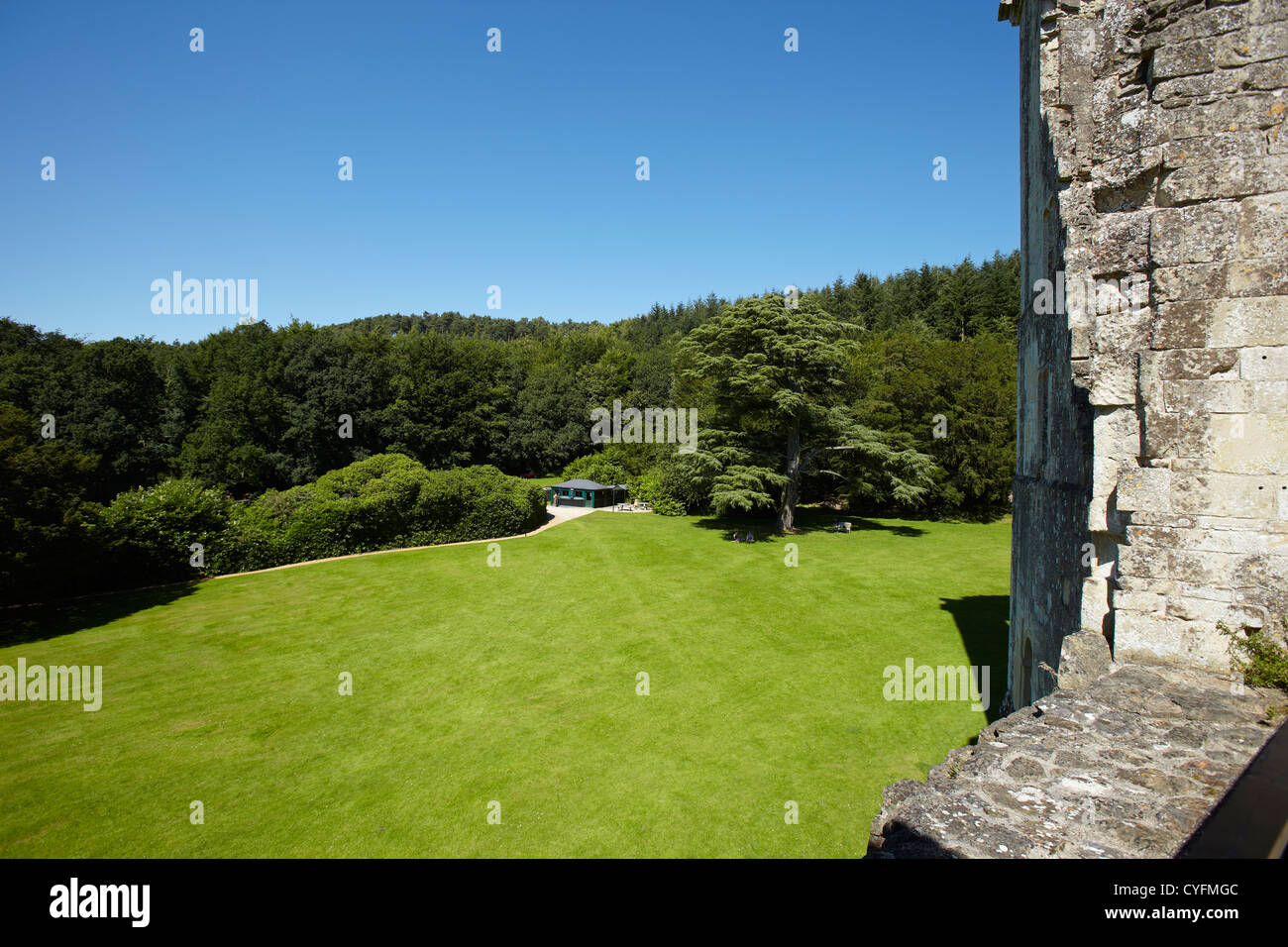 Old Wardour Castle, Wiltshire, England, UK Banque D'Images