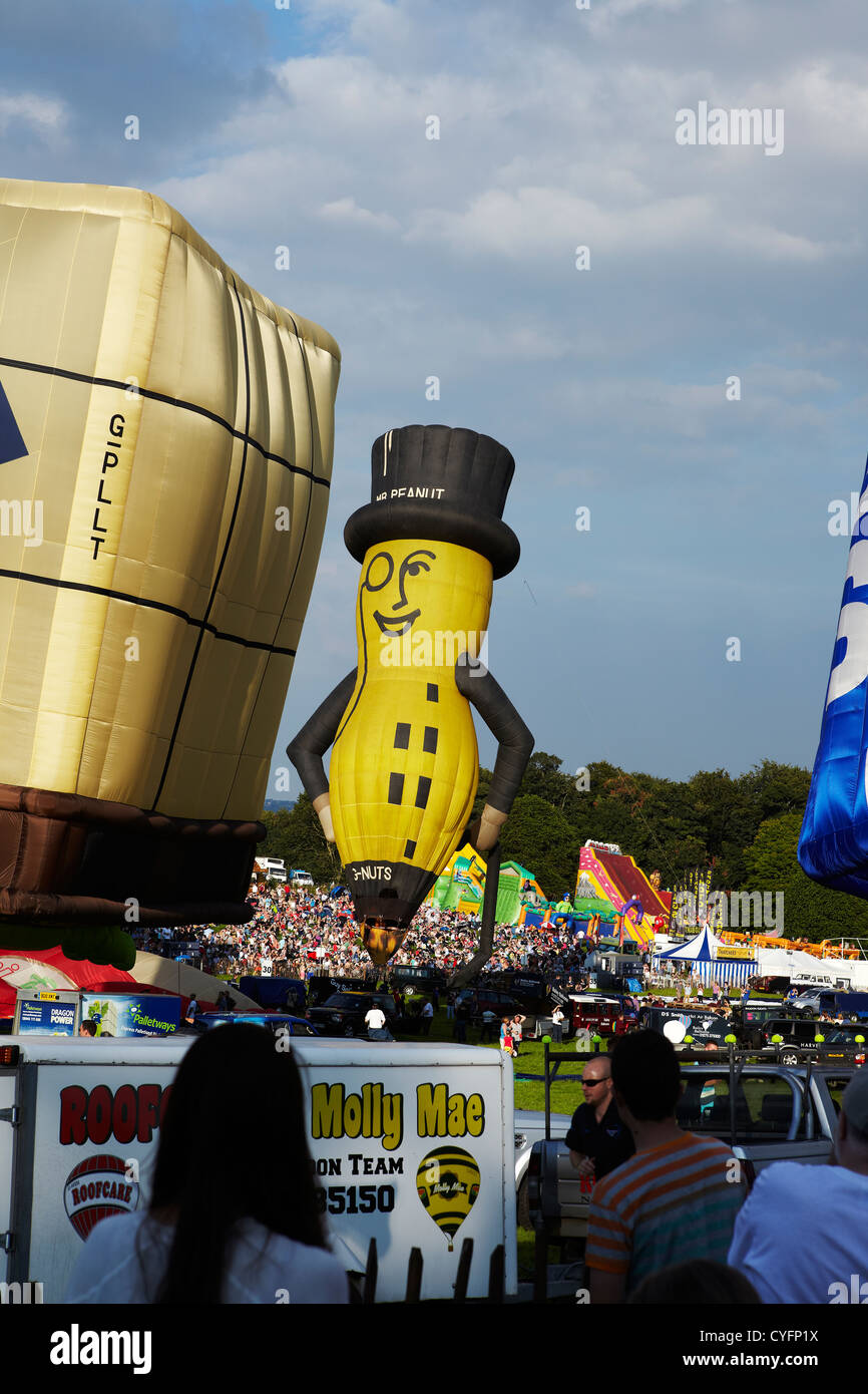 Bristol Balloon Festival, 2012, Bristol, England, UK Banque D'Images