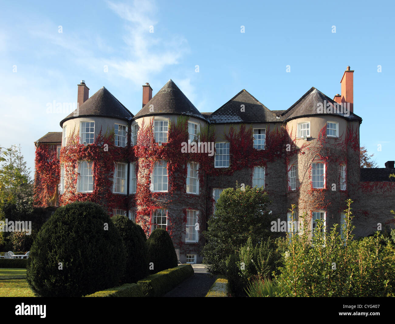 Butler House, petit manoir du château de Kilkenny, maintenant un hôtel, Kilkenny, Irlande Banque D'Images