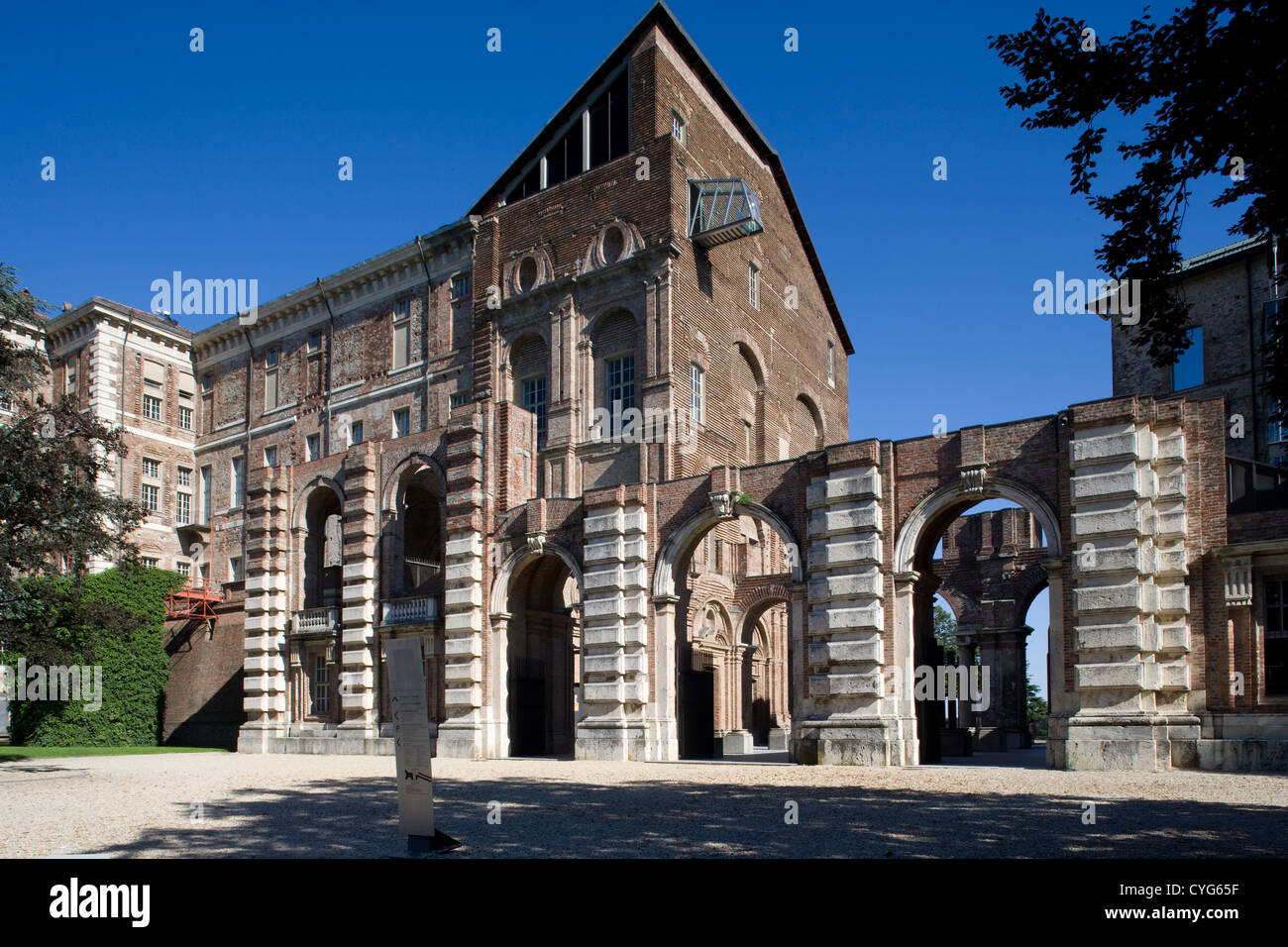Rivoli - Castello di Rivoli / Musée d'Art Contemporain / extérieur Banque D'Images
