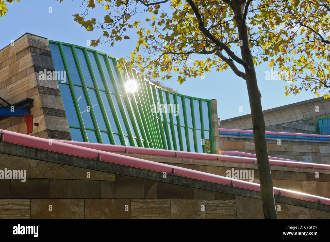 Nouvelle galerie d'État Stuttgart, Allemagne Banque D'Images