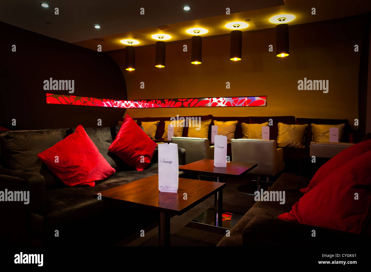 Lounge bar interior design Banque de photographies et d’images à haute ...