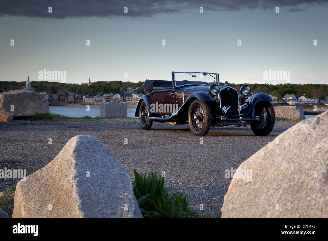 Alfa Romeo 8C 2300 Castagna 1933 Banque D'Images