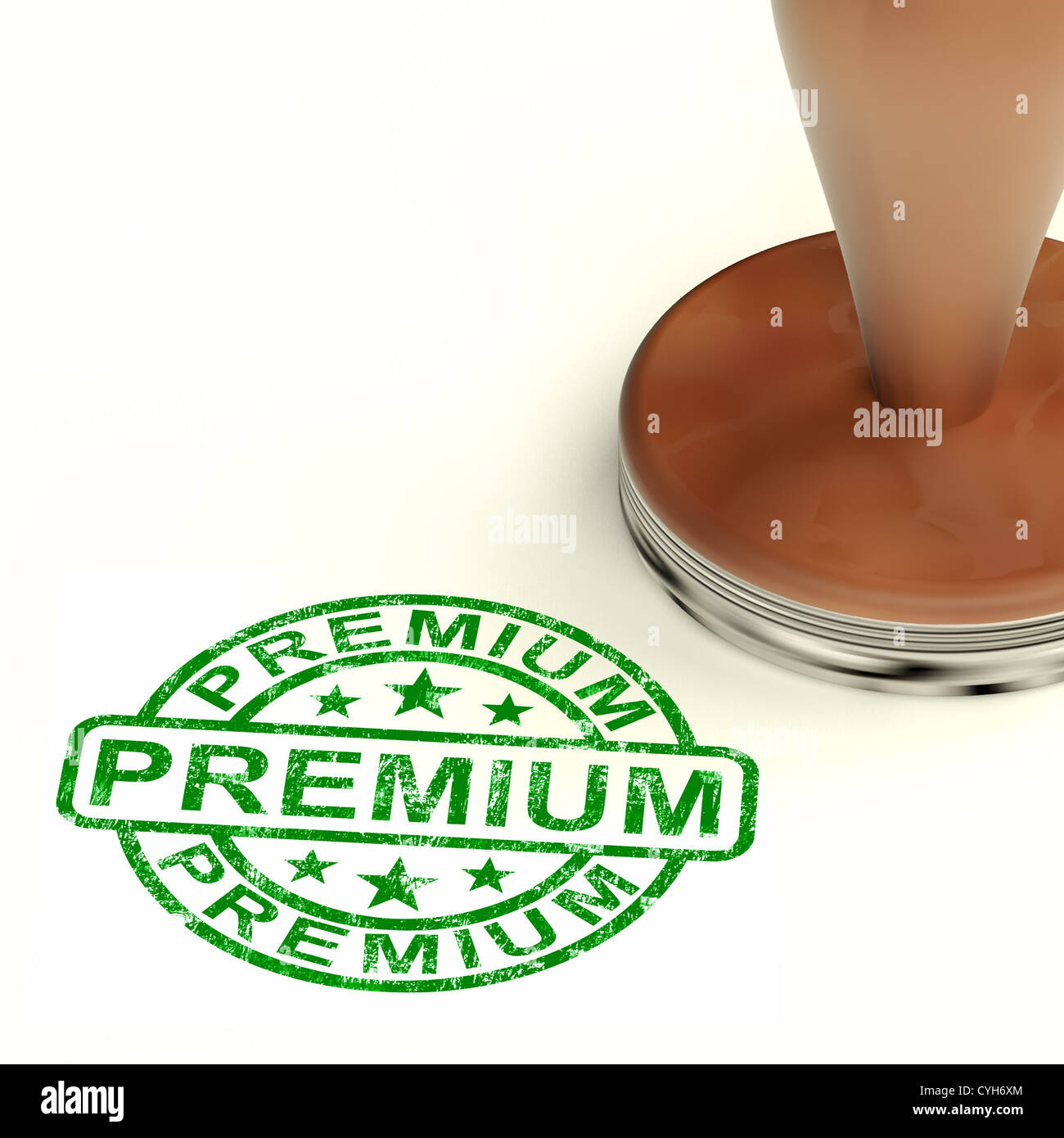 Timbre Excellent produit Premium Banque D'Images