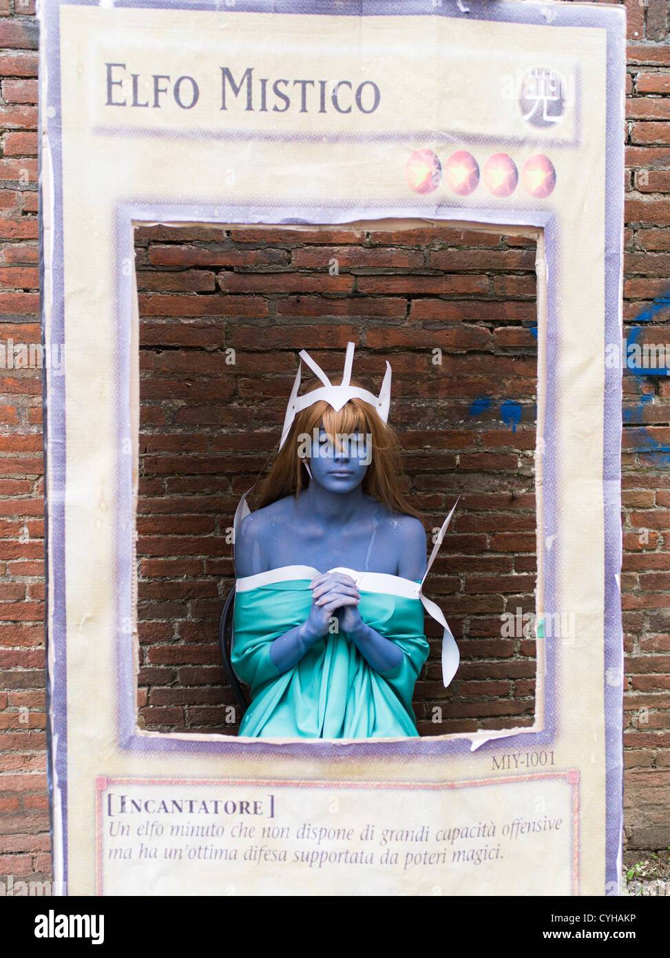 Lucca comics festival 2012, Toscane, Italie Banque D'Images