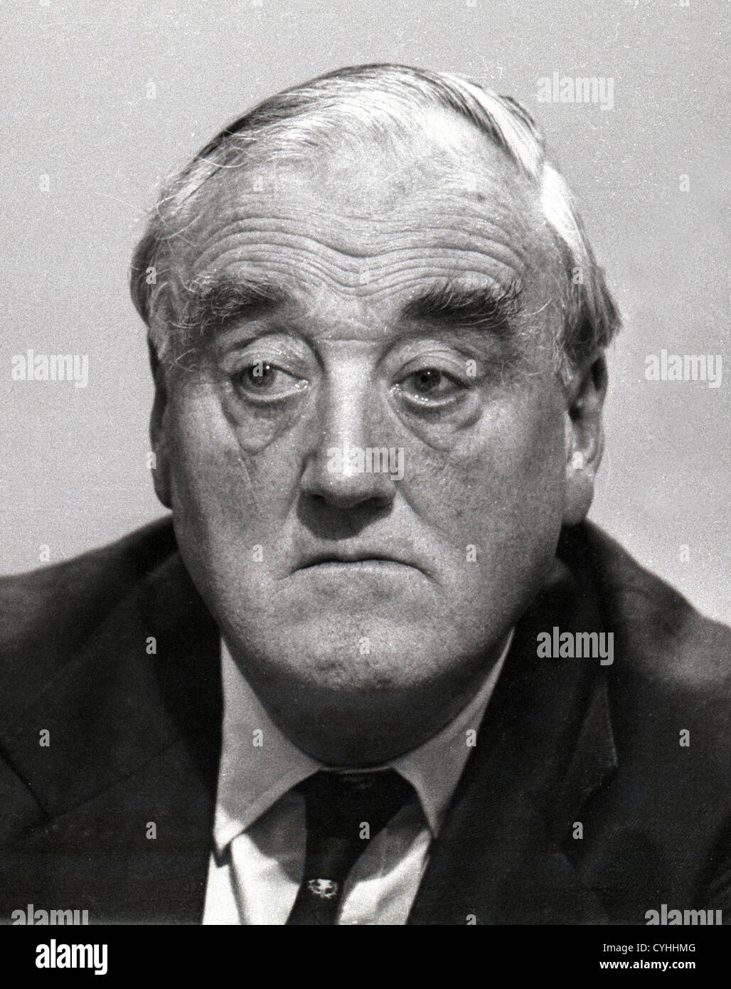 William Stephen Ian Whitelaw, 1er vicomte Whitelaw, KT, CH, MC, PC, DL, souvent connue sous le nom de Willie Whitelaw, était un homme politique conservateur britannique qui a servi dans un grand nombre de postes au Cabinet, photo de David Cole 1984 Banque D'Images