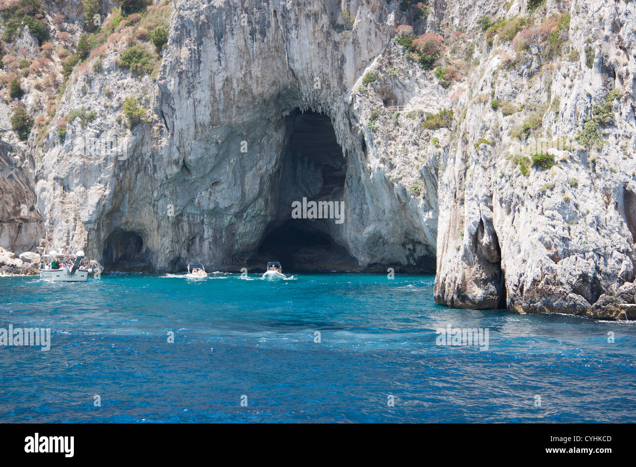 La "Grotta Bianca' un Capri Banque D'Images