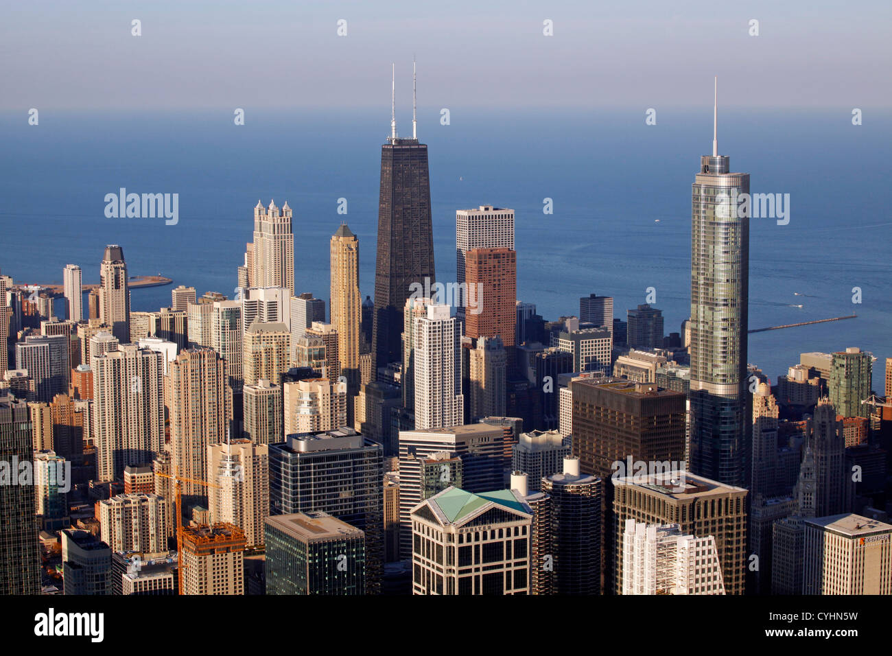 La ville de Chicago (Illinois, nord Banque D'Images