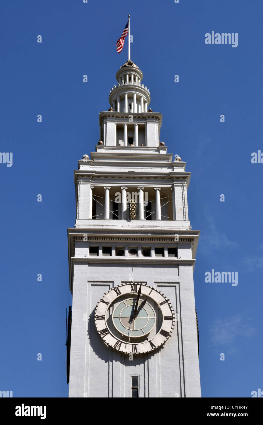 Ferry Building à San Francisco, Californie, USA Banque D'Images