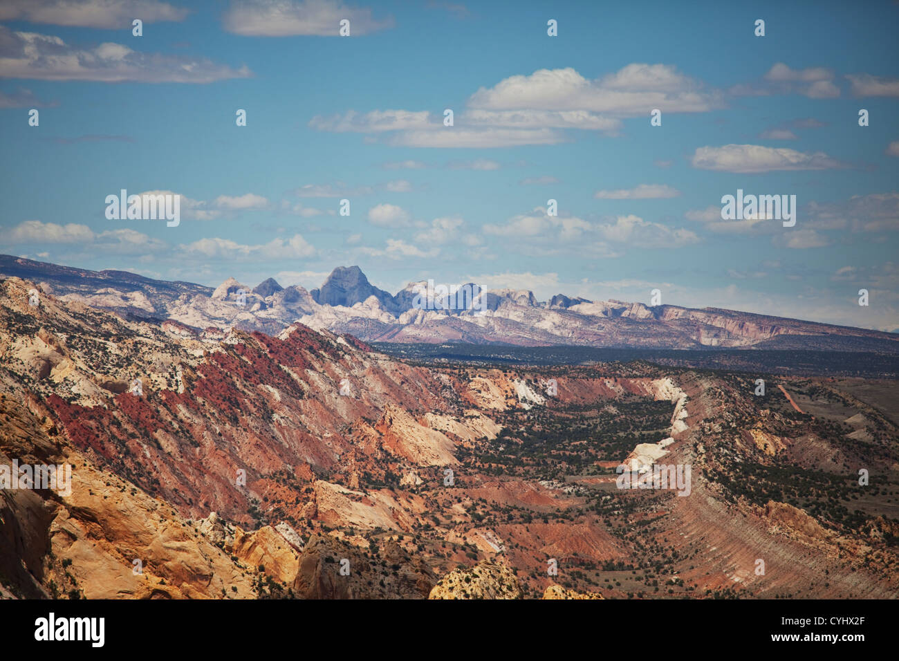 Sraircase subvention Escalante National Monument Banque D'Images