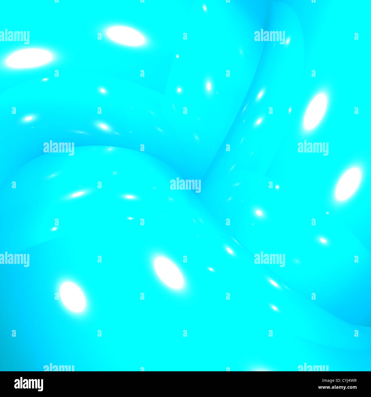 Fond bleu brillant pour toile brillante futuriste Banque D'Images