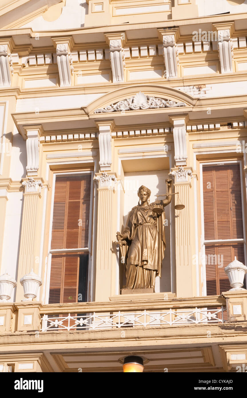 USA, Nevada. Histoire Historique County Courthouse 1860, Virginia City, Nevada. Banque D'Images