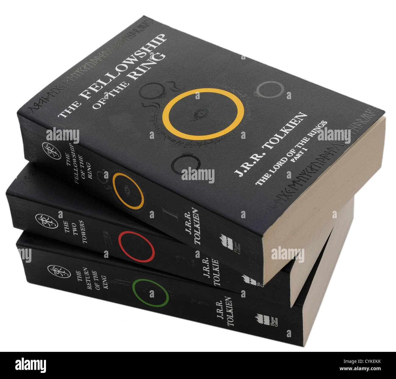 Le Seigneur des Anneaux de JRR Tolkien Banque D'Images