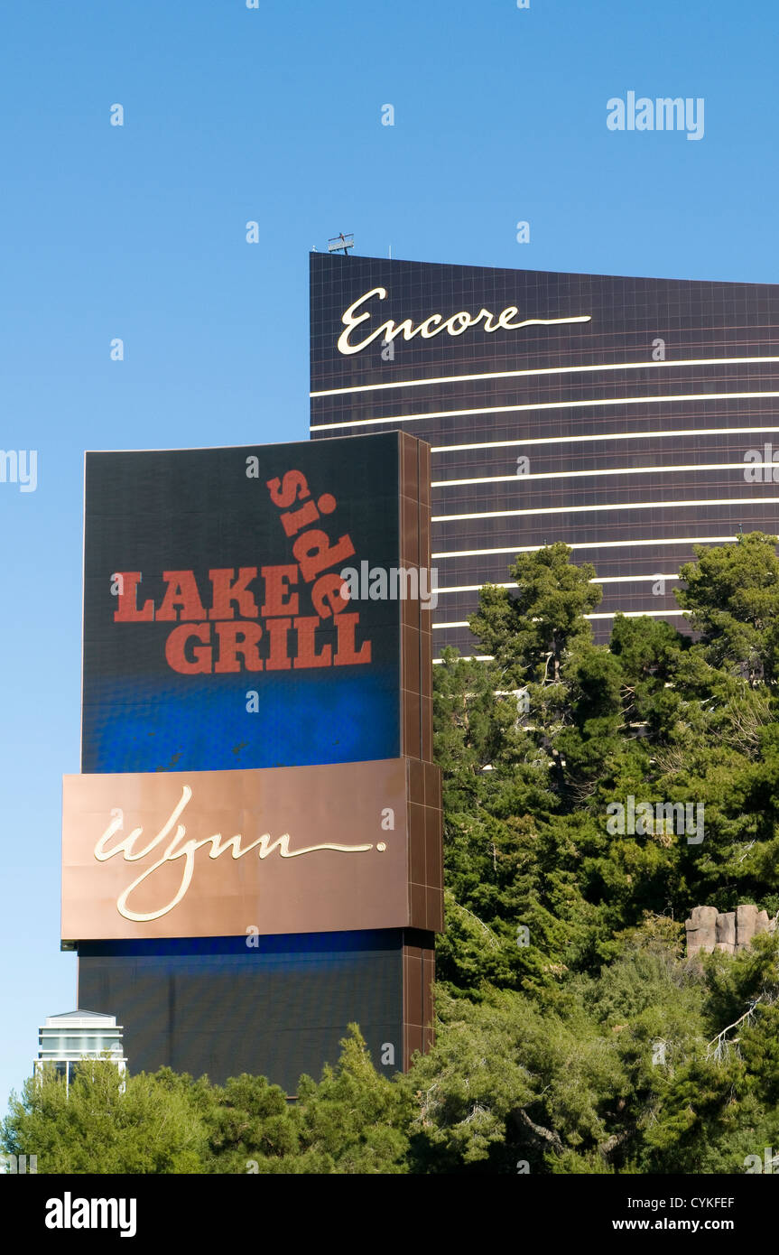 Wynn and Encore Resort and Casino Las Vegas, Nevada. Banque D'Images