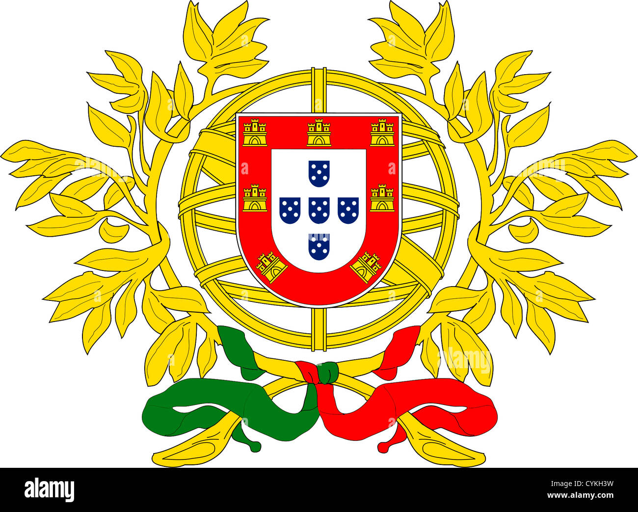 Coat of arms of portugal Banque de photographies et d'images à haute  résolution - Alamy