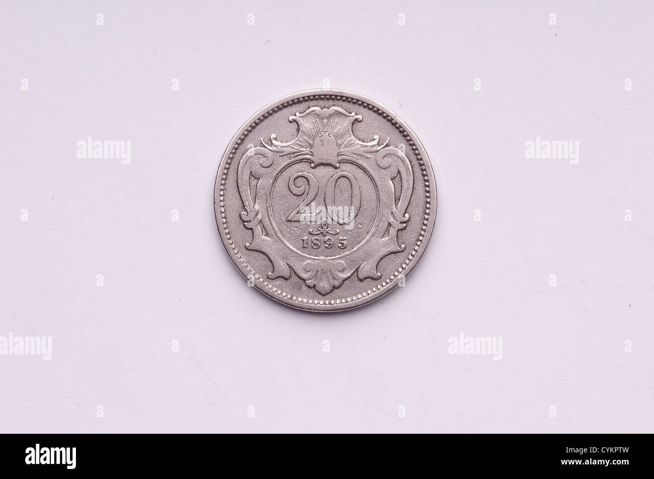 Une pièce de monnaie autrichienne Banque D'Images