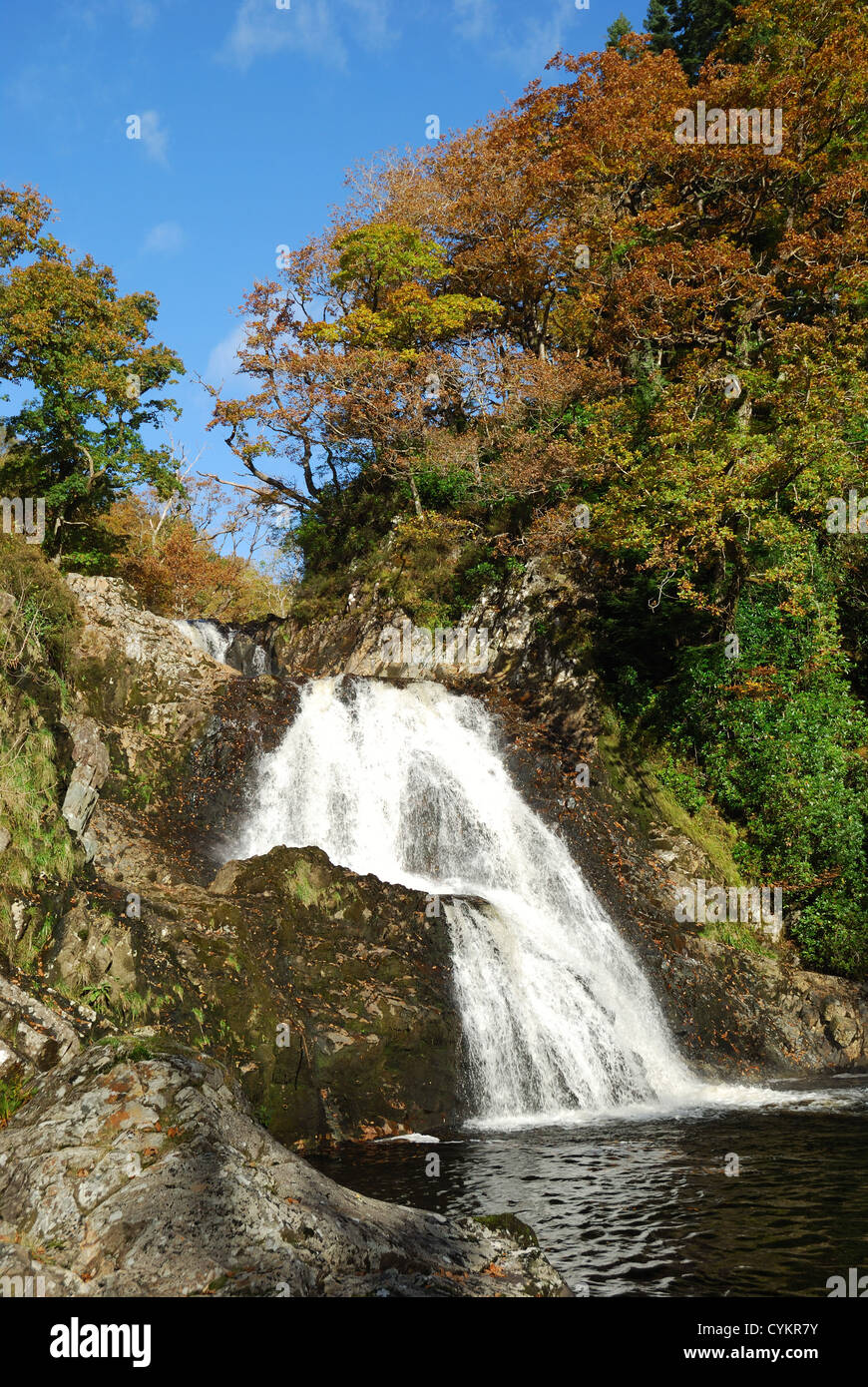 Rhaeadr Mawddach, Parc National de Snowdonia, Pays de Galles, Royaume-Uni Banque D'Images Rhaeadr Mawddach, Parc National de Snowdonia, Pays de Galles, Royaume-Uni Banque D'Images