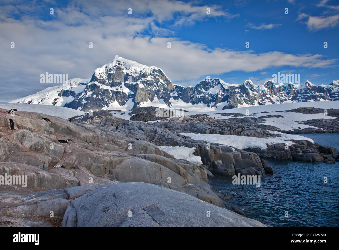 Port Lockroy, Péninsule Antarctique Banque D'Images