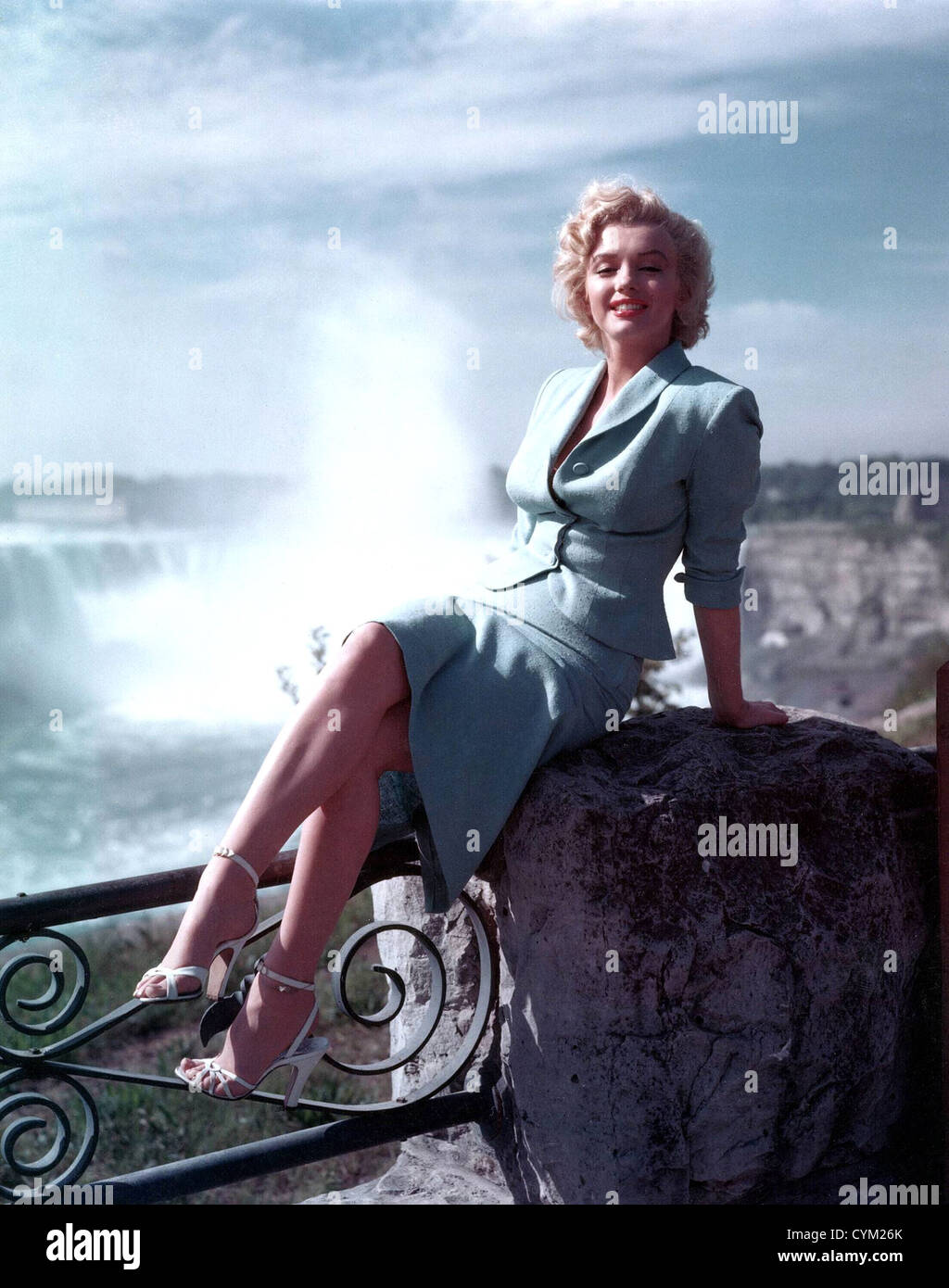 Marilyn Monroe Niagara 1953 Réalisateur : Henry Hathaway Banque D'Images