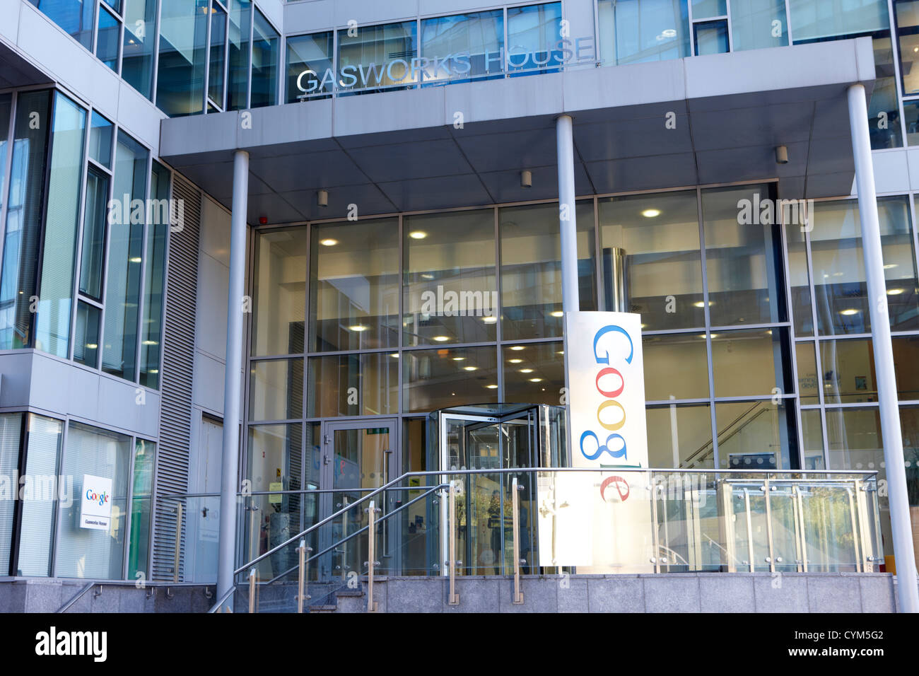 Les bureaux de l'AC de l'UE emea google maison gasworks Dublin République d'Irlande Banque D'Images