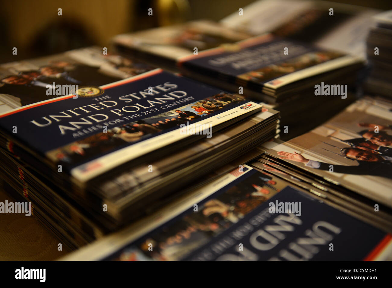 L'United States Air Forces in Europe concert Band se produit à l'hôtel de ville de Radom en Pologne, offrant un programme de musique de Broadway et Hollywood. Banque D'Images