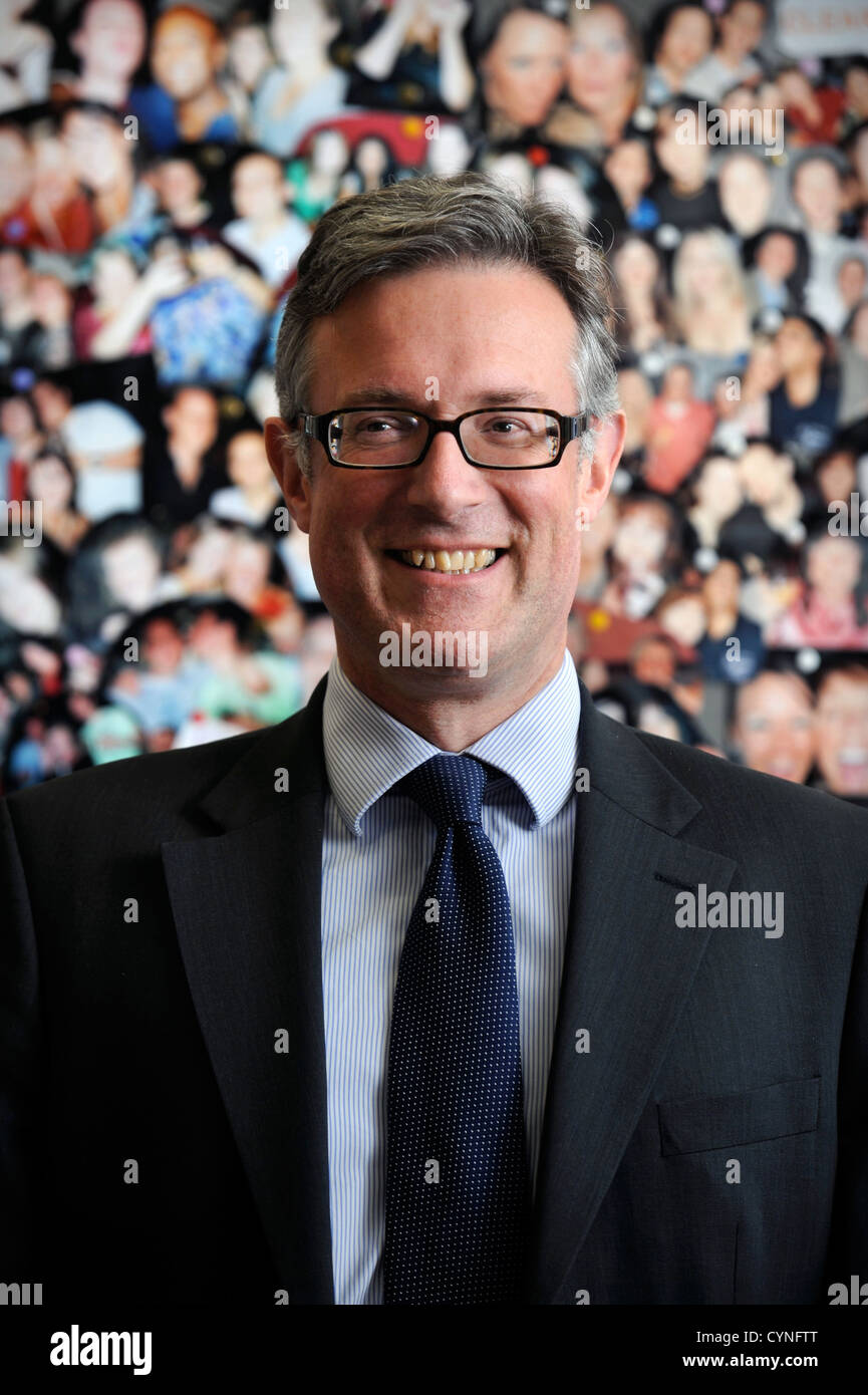 Anthony McClaran le nouveau chef de la surveillance de la qualité de l'université, à l'AC de l'UCAS où il est en ce moment le CE 20 Sep Banque D'Images