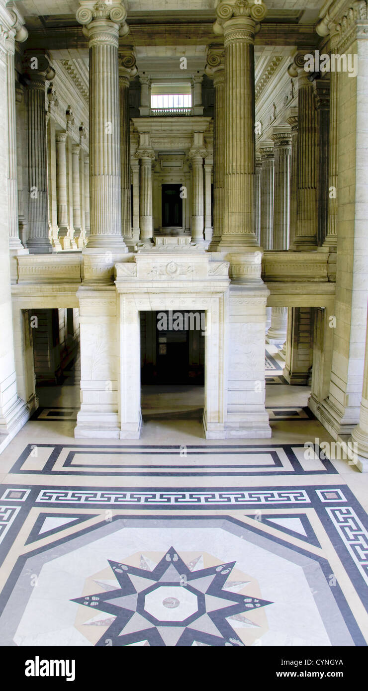 Palais de Justice de Bruxelles, Belgique Banque D'Images