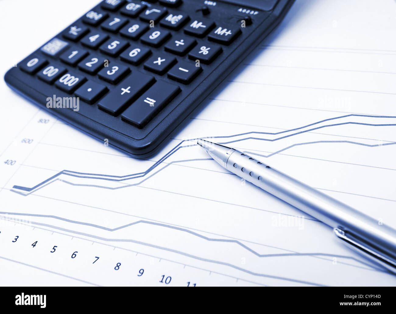 plan d’affaires Banque D'Images