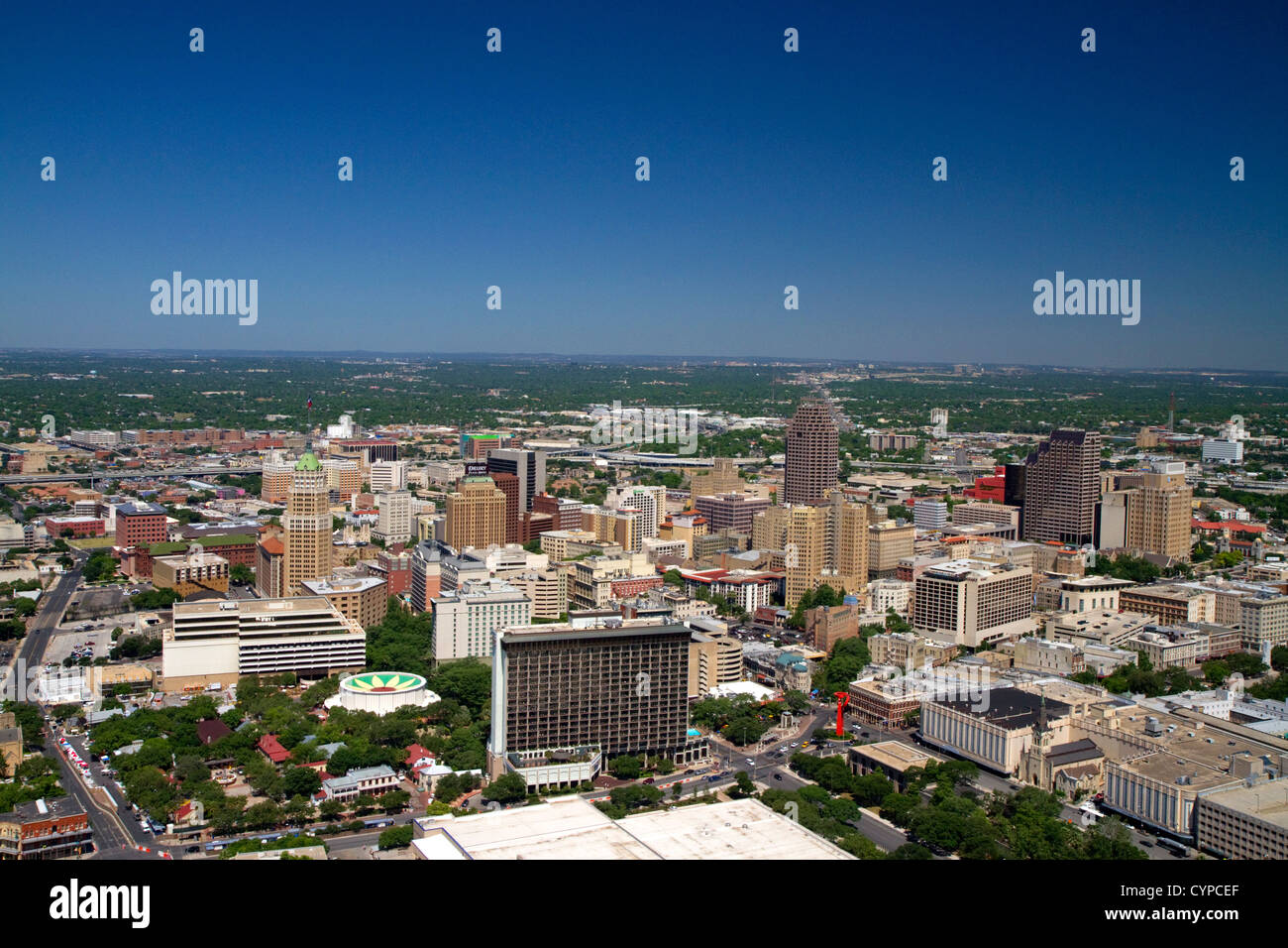 La ville de San Antonio, Texas, USA. Banque D'Images