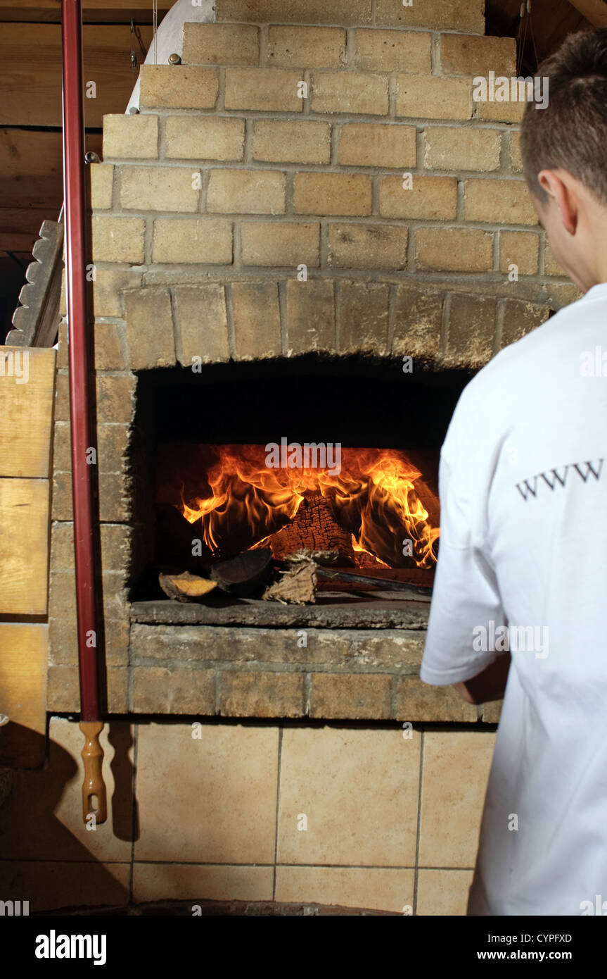 Photo de four à pizza. Banque D'Images Photo de four à pizza. Banque D'Images