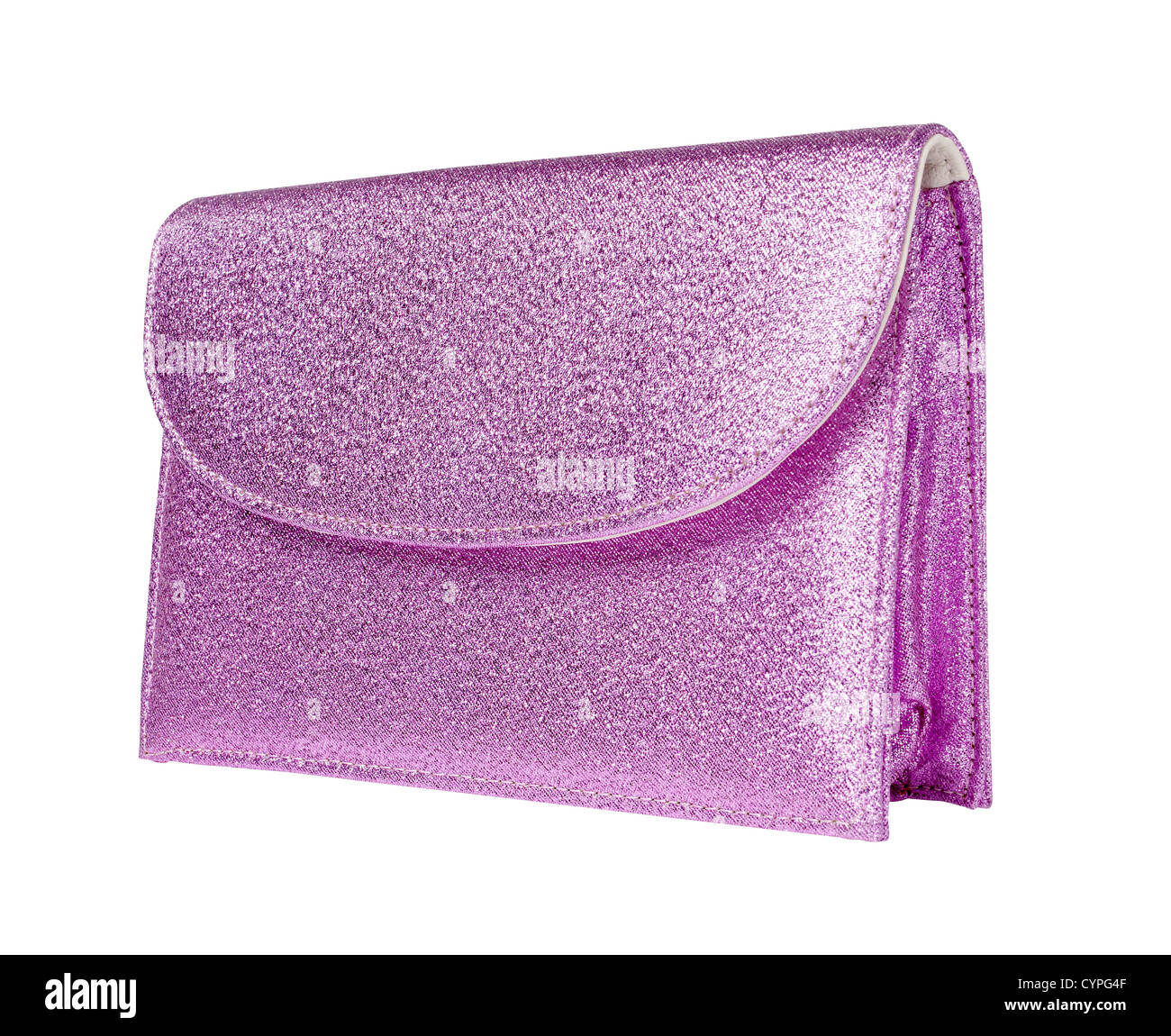Glitter Pink purse Banque D'Images