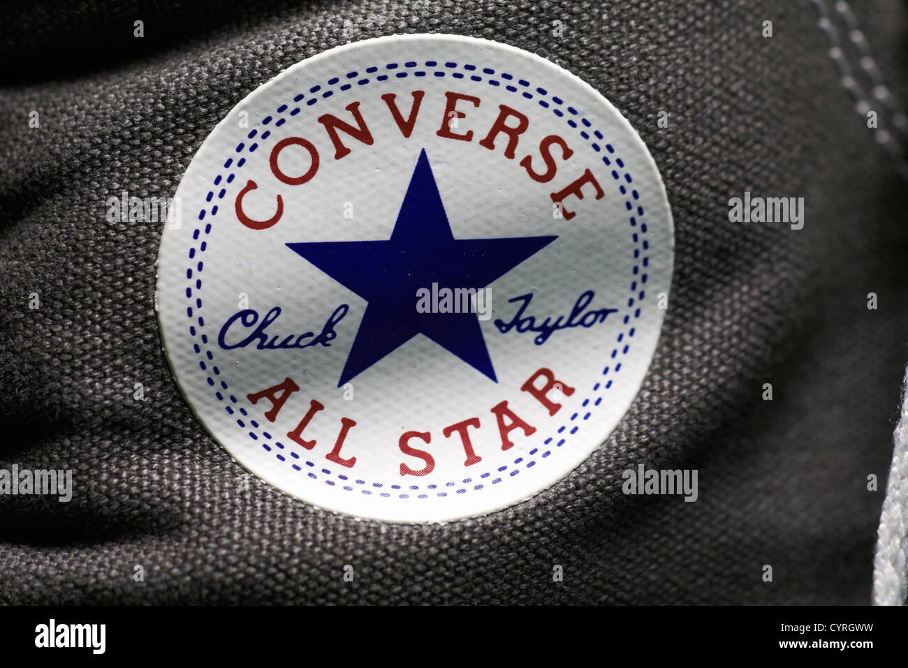 Détail de chaussures Converse All Star Converse All Stars allstar Banque D'Images