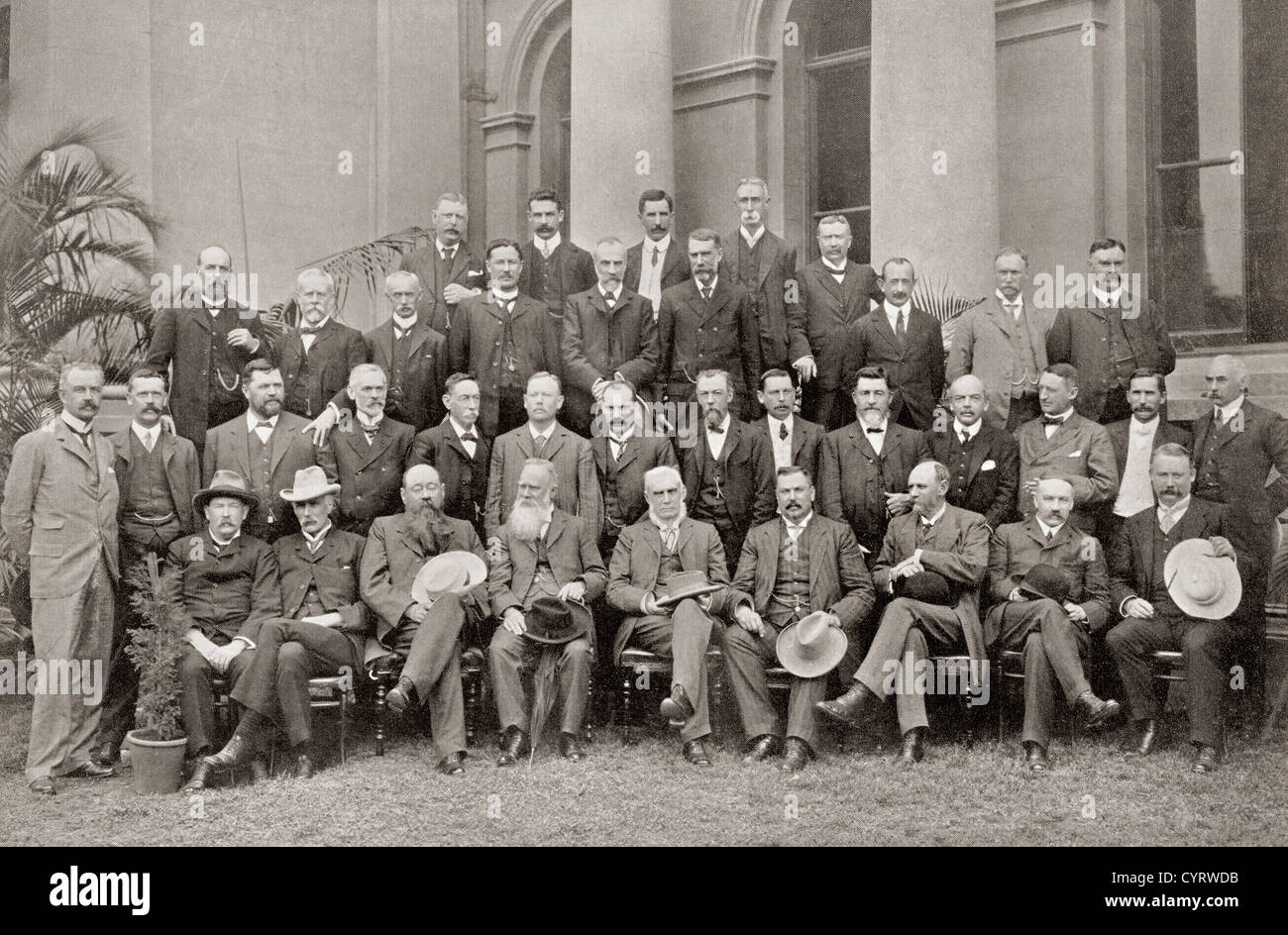 Les membres de la Convention de l'Union plus étroite Banque D'Images