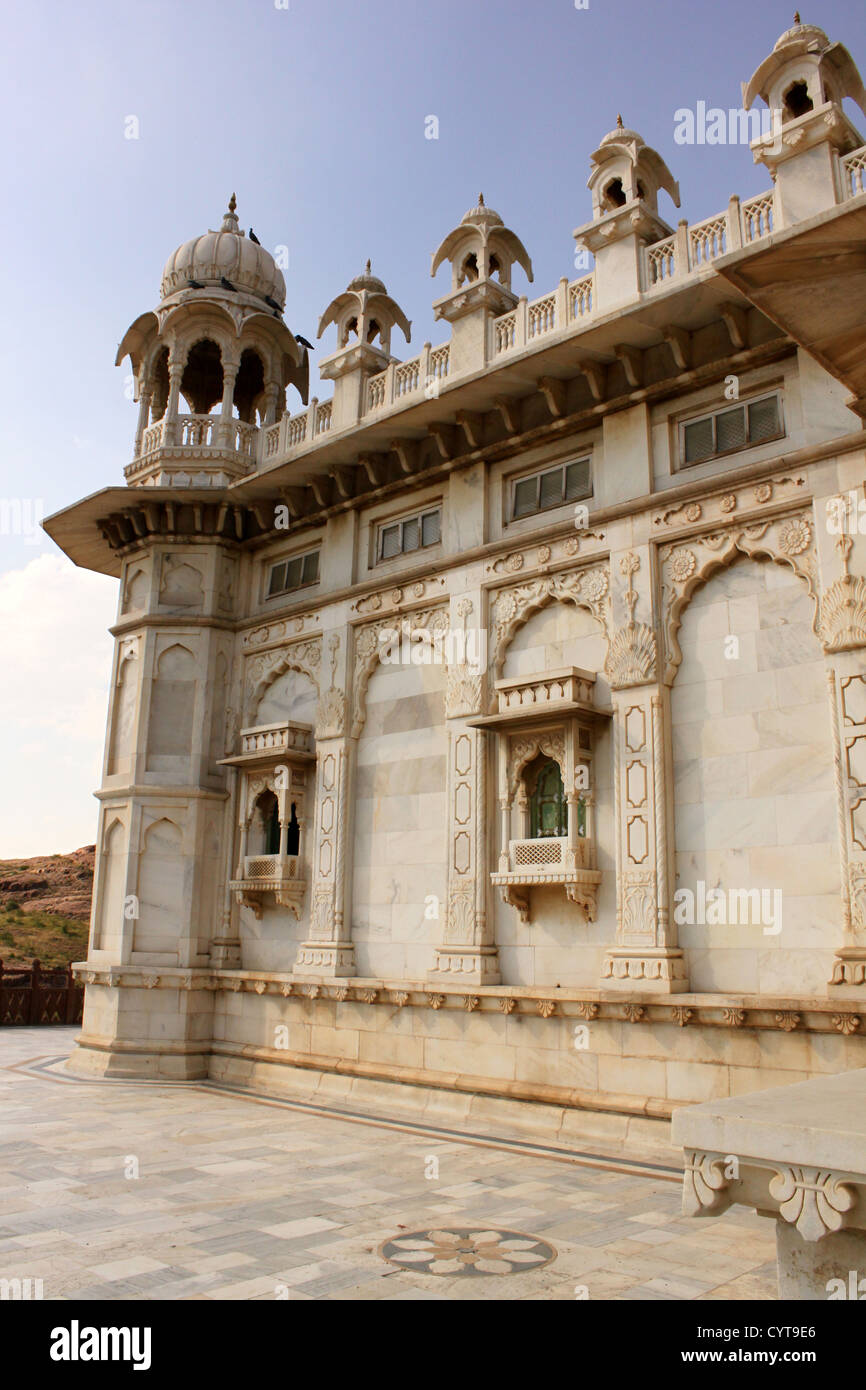 Jodhpur Rajasthan Inde Jaswant Thada Banque D'Images